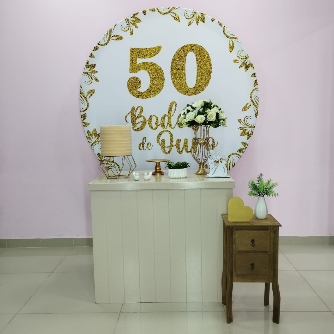 Kit Bodas de Ouro Numero 8 - pampegueemonte