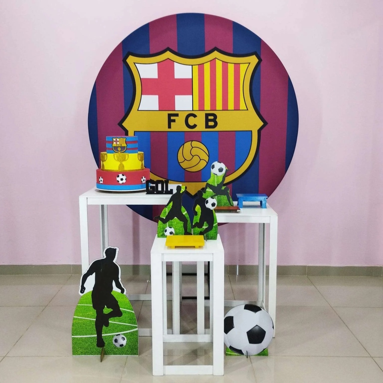 Kit Futebol Barcelona Numero 5 - pampegueemonte