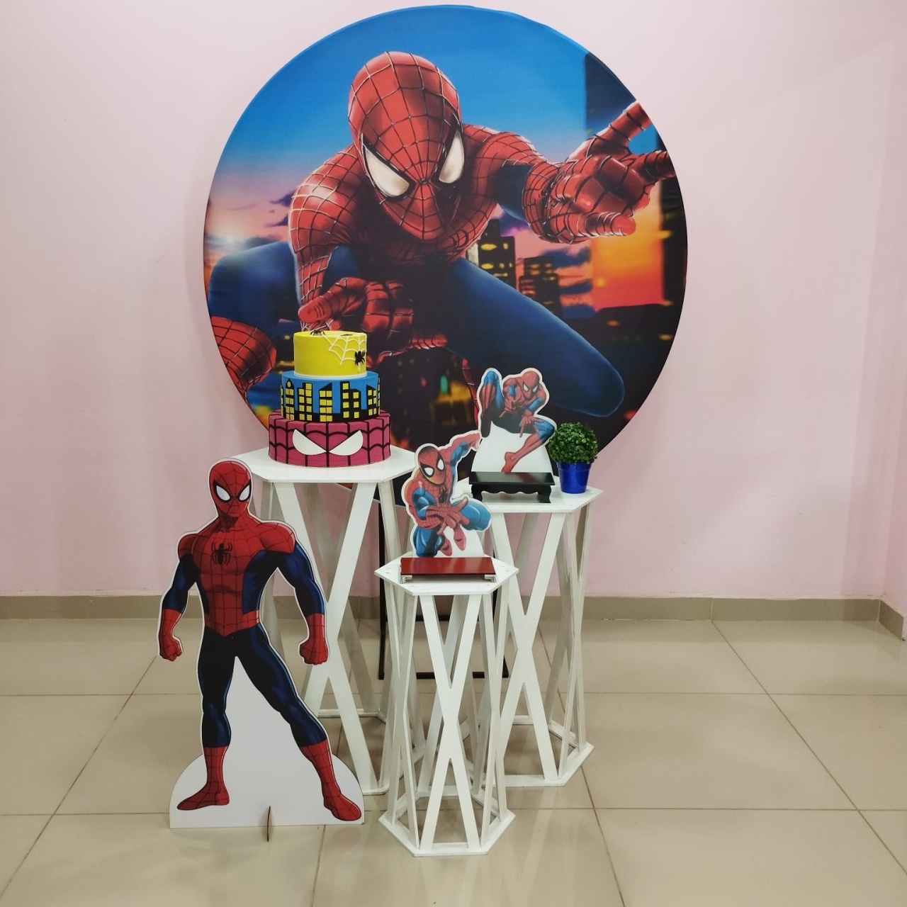 Kit Homem Aranha Numero 12 - pampegueemonte