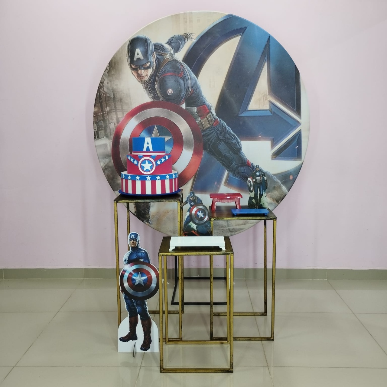 Kit Capitão América Numero  2 - pampegueemonte