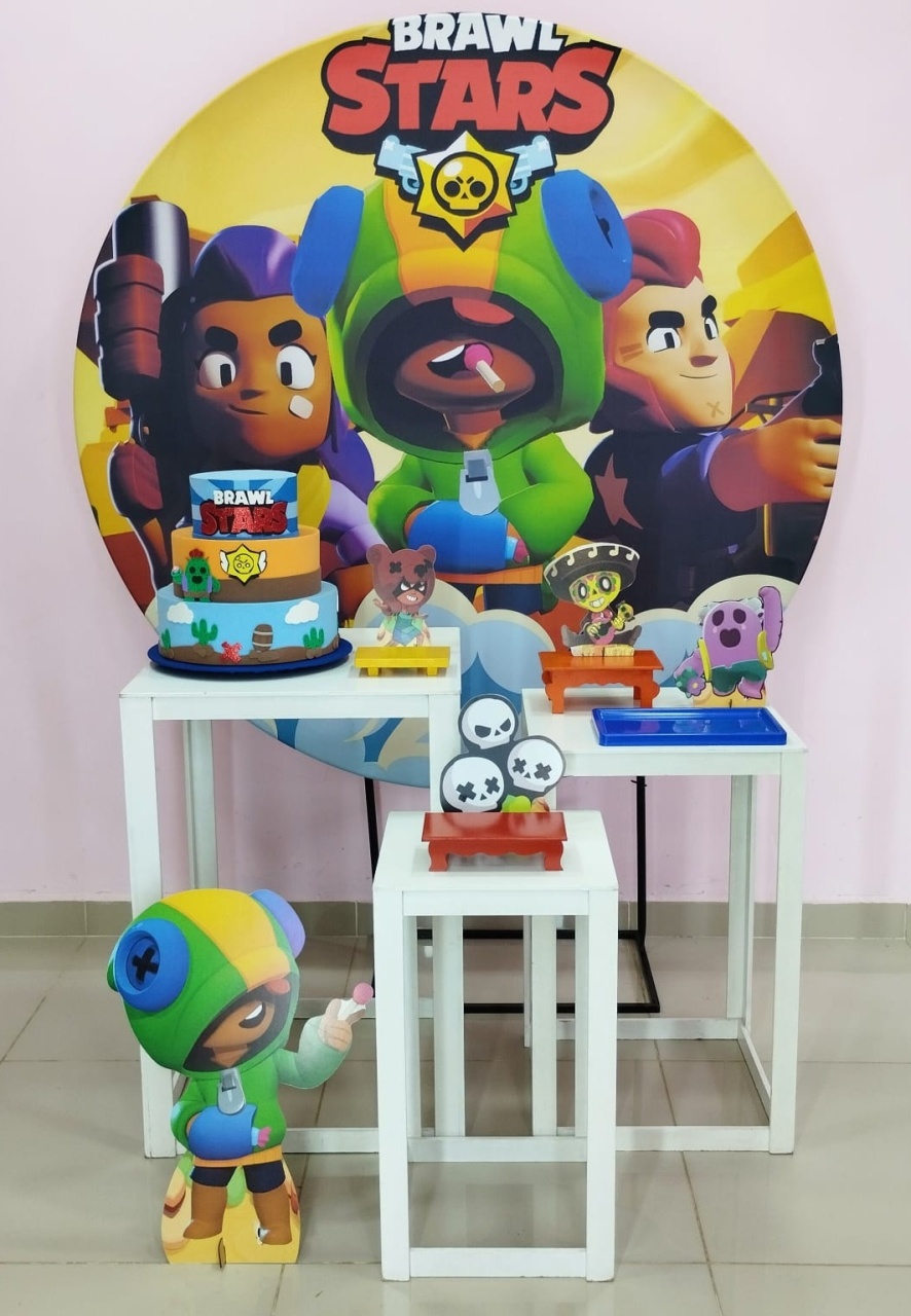 Kit Brawl Stars Numero 7 - pampegueemonte