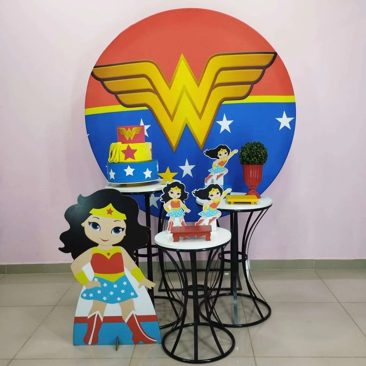 Kit Menina Maravilha Numero 1 - pampegueemonte