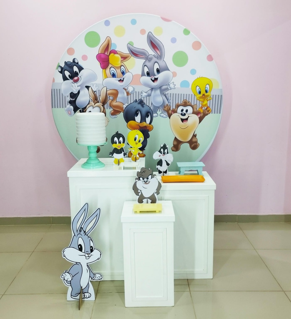 Kit Looney Tunes Baby Numero 9 - pampegueemonte