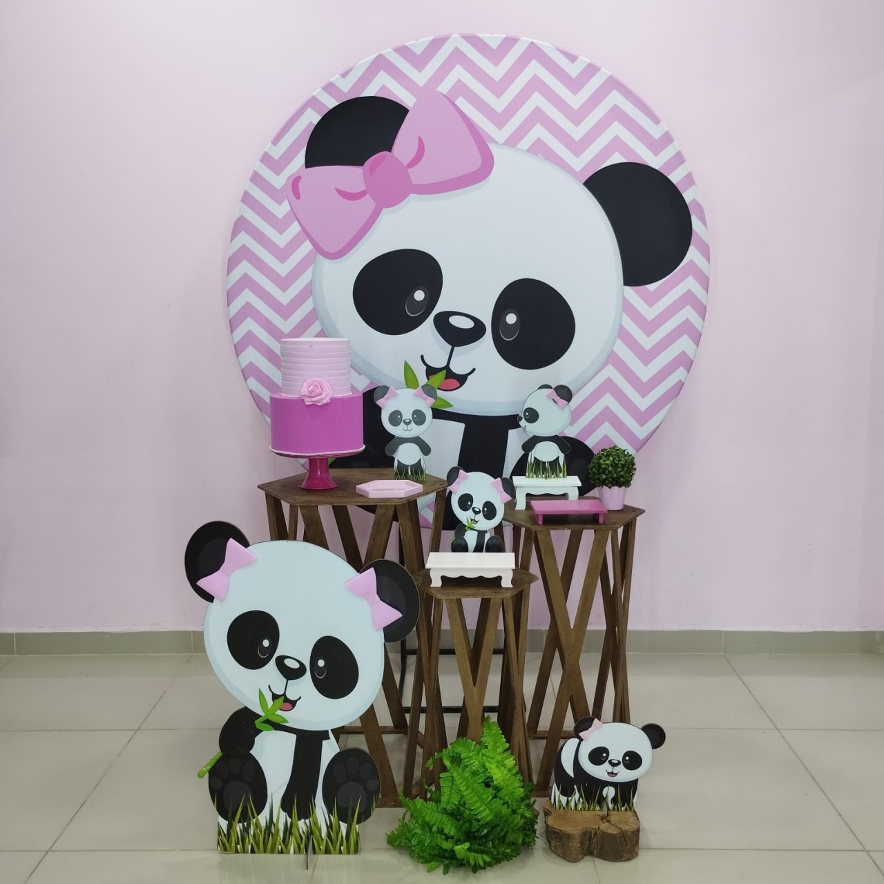 Kit Urso Panda Numero 15 - pampegueemonte