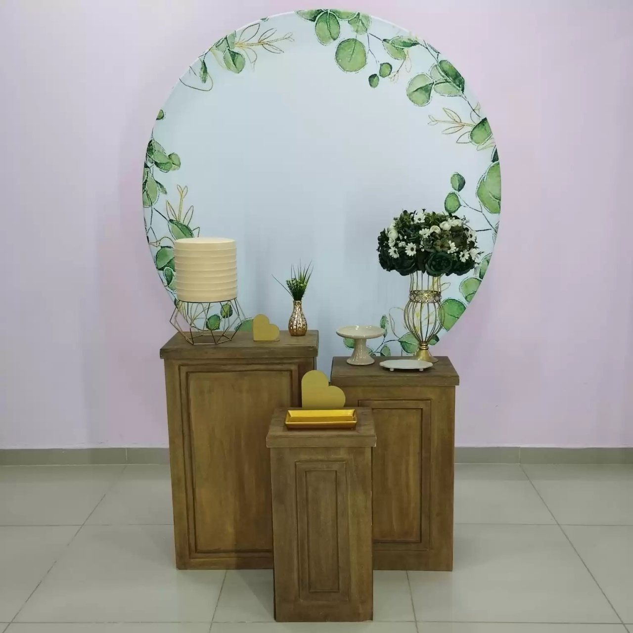 Kit Adulto Floral Verde Numero 5 - pampegueemonte