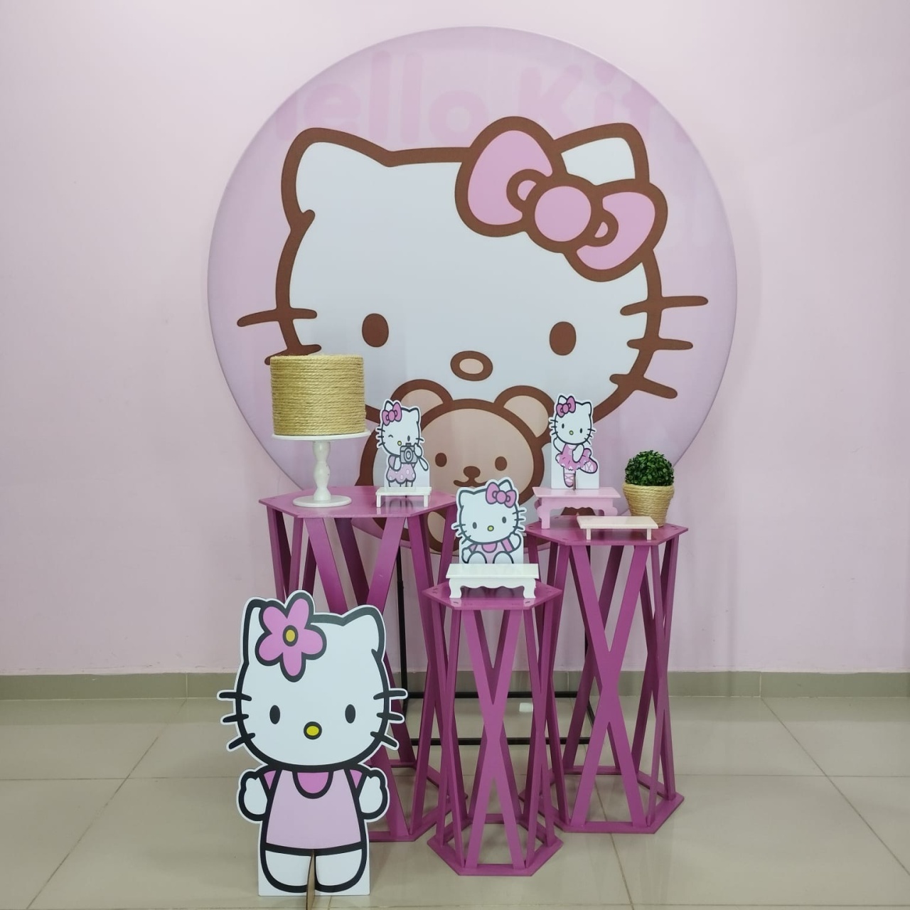Kit Hello Kitty Numero 9 - pampegueemonte