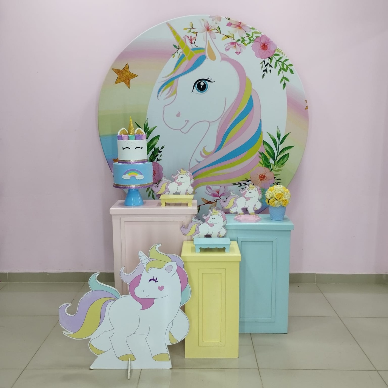 Kit Unicornio Numero 6 - pampegueemonte