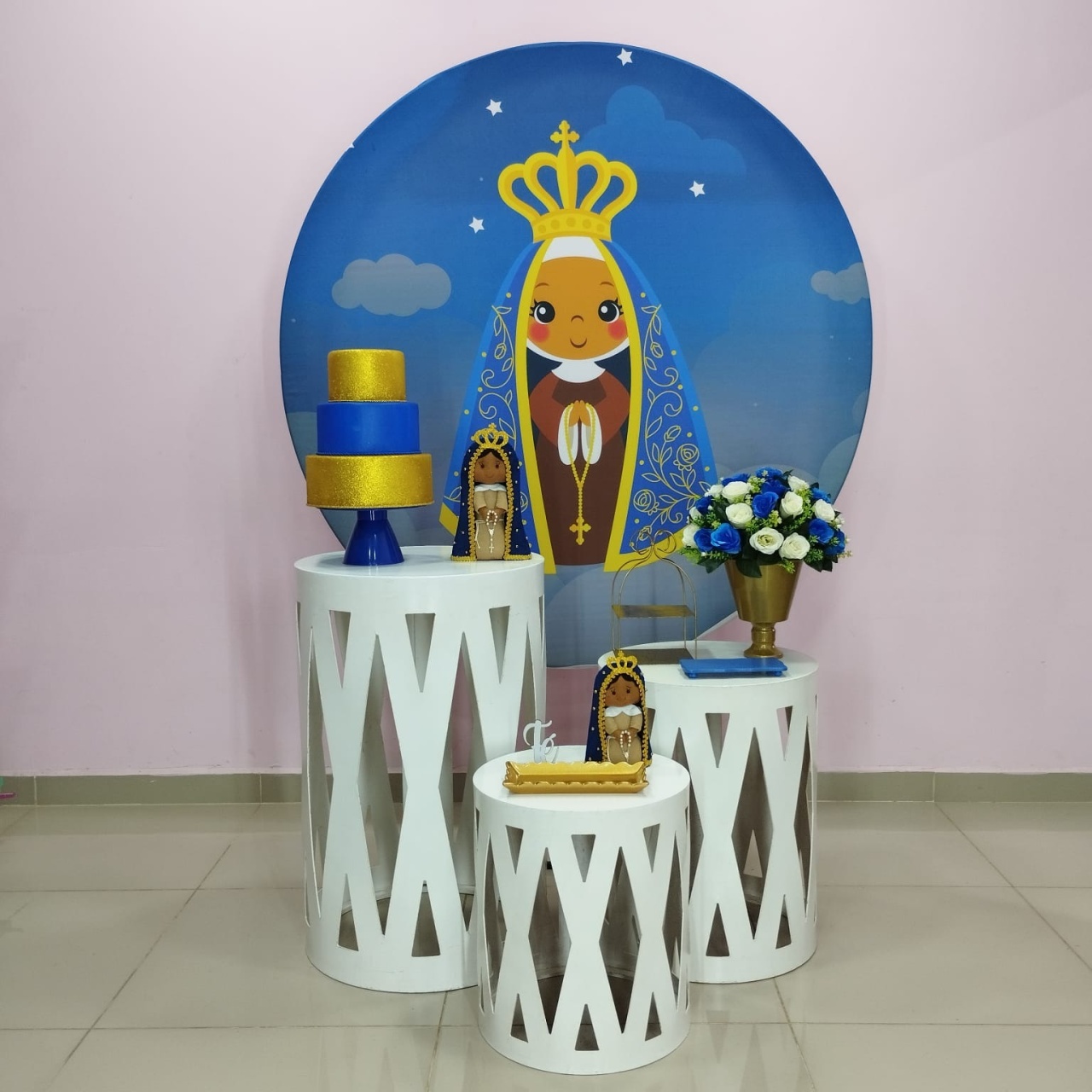 Kit Nossa Senhora Numero 7 - pampegueemonte