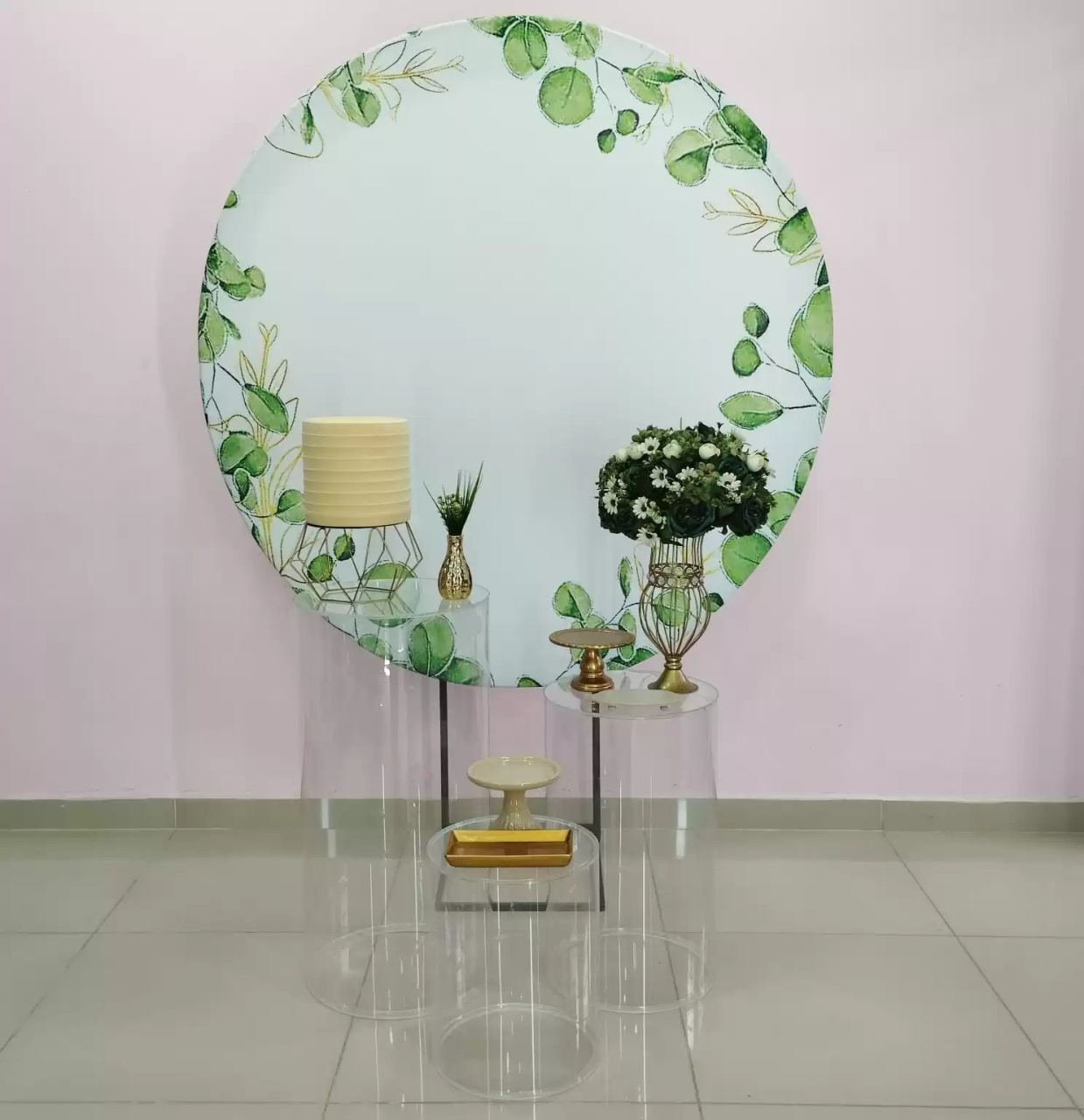 Kit Adulto Floral Verde Numero 10 - pampegueemonte