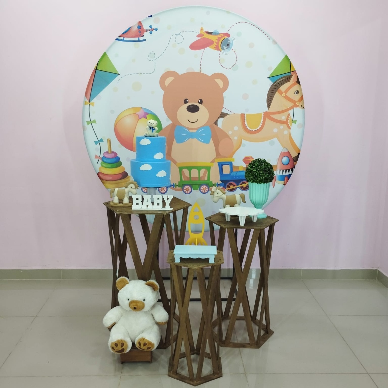 Kit Urso Brinquedo Numero 18 - pampegueemonte