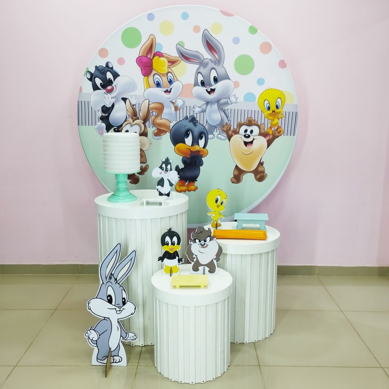 Kit Looney Tunes Baby Numero 12 - pampegueemonte