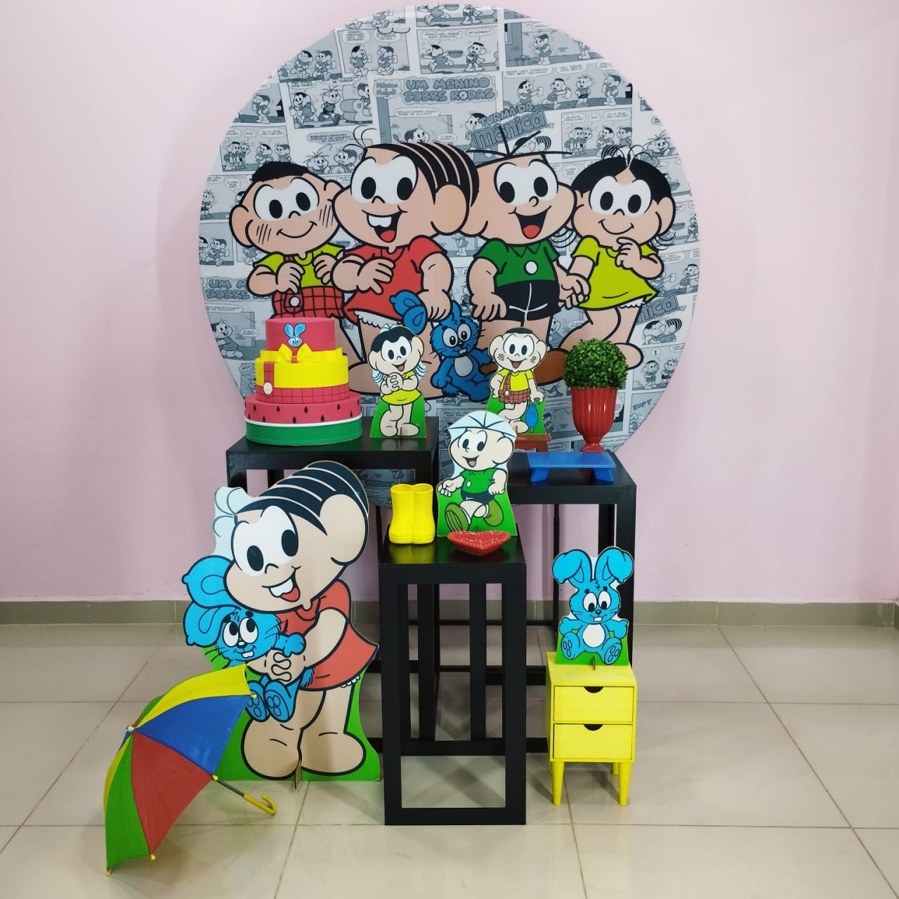 Kit Turma da Monica Numero 5 - pampegueemonte