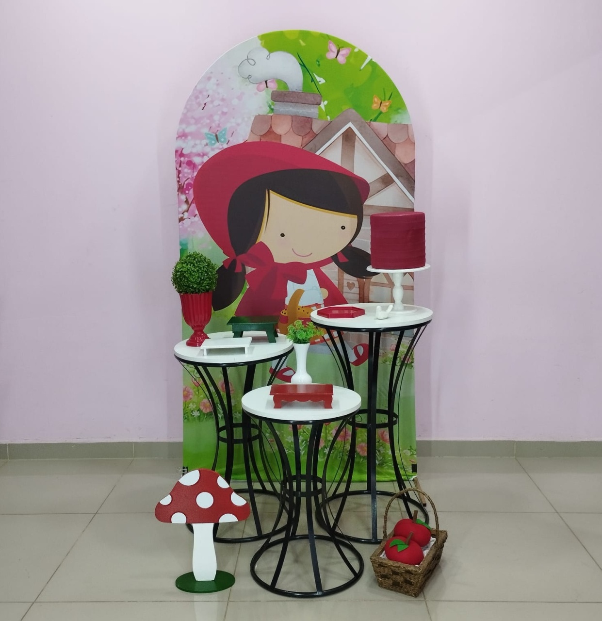 Kit Chapeuzinho Vermelho Numero 5 - pampegueemonte