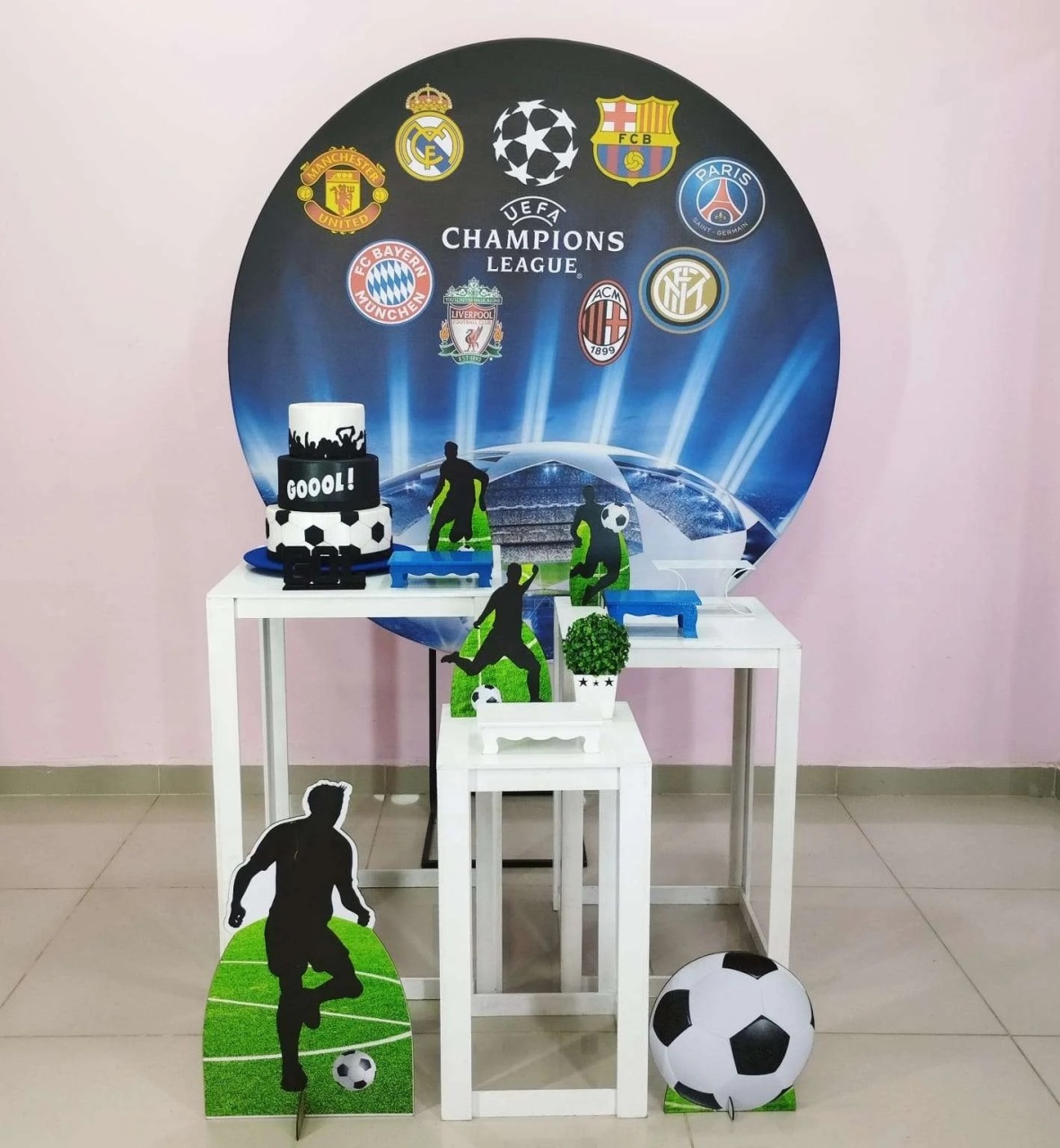 Kit Futebol Champions Numero 10 - pampegueemonte