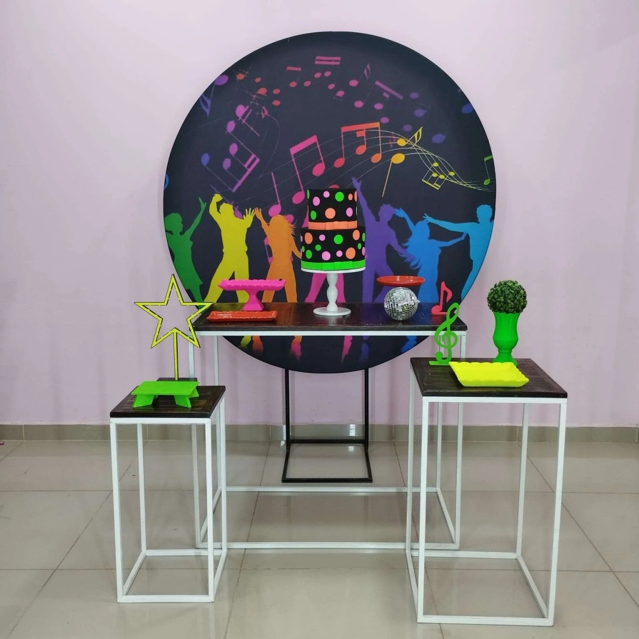 Kit Neon Numero 9 - pampegueemonte