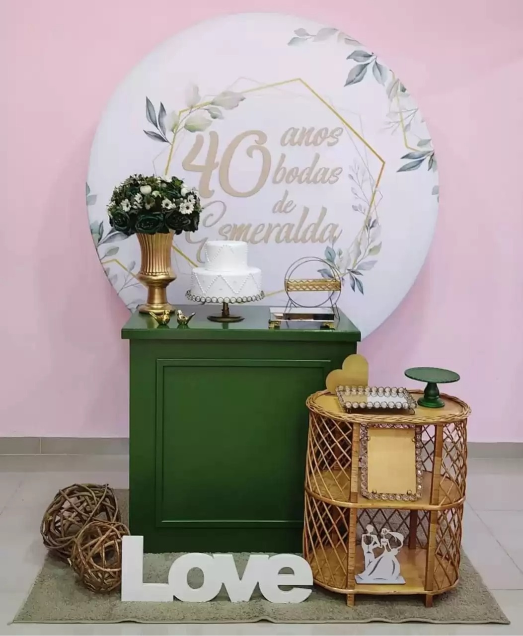 Kit Bodas de Esmeralda Numero 1 - pampegueemonte