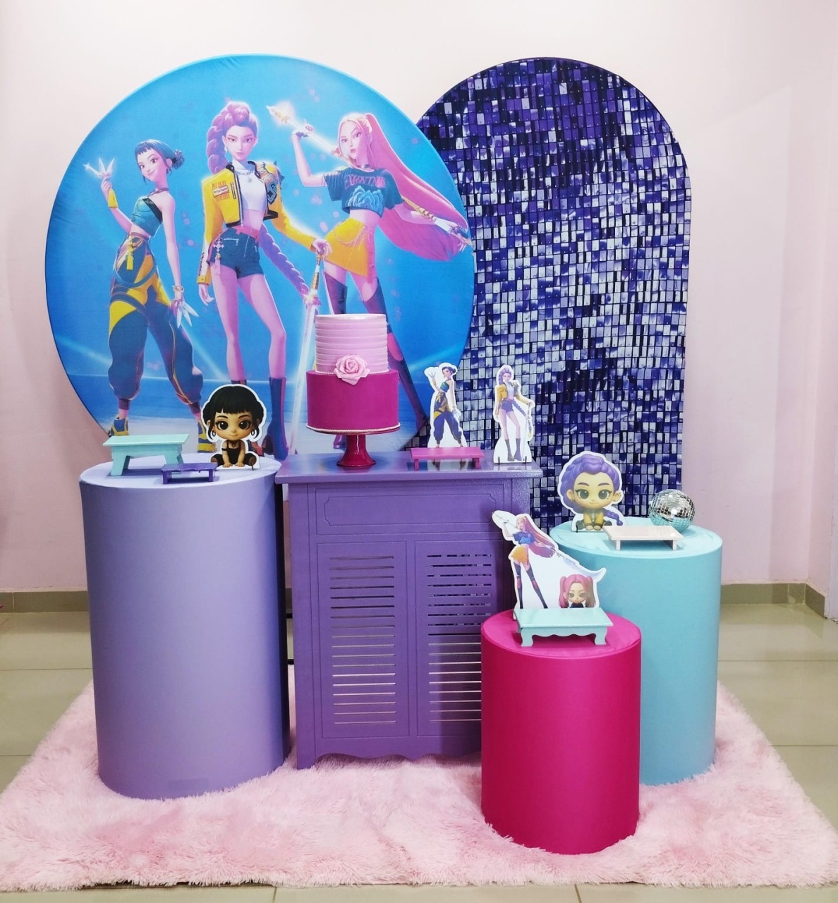 Kit Guerreiras K-Pop Numero 7 - pampegueemonte