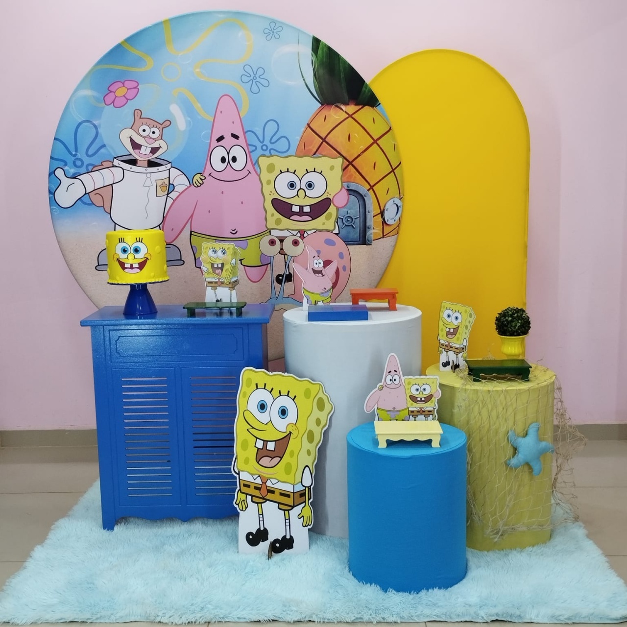 Kit Bob Esponja Numero 12 - pampegueemonte