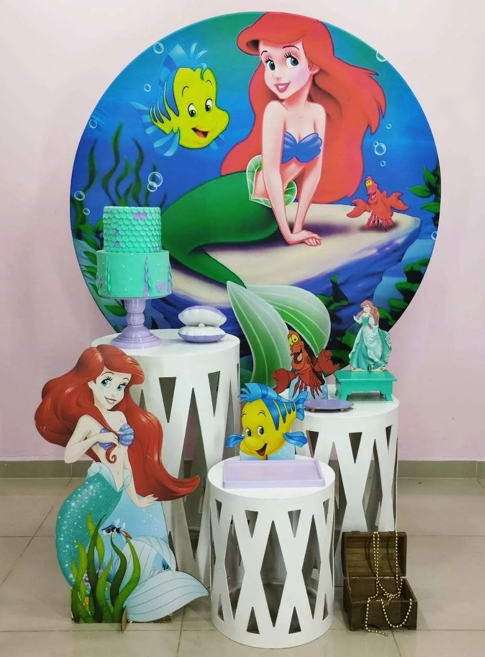 Kit Pequena Sereia Numero 2 - pampegueemonte