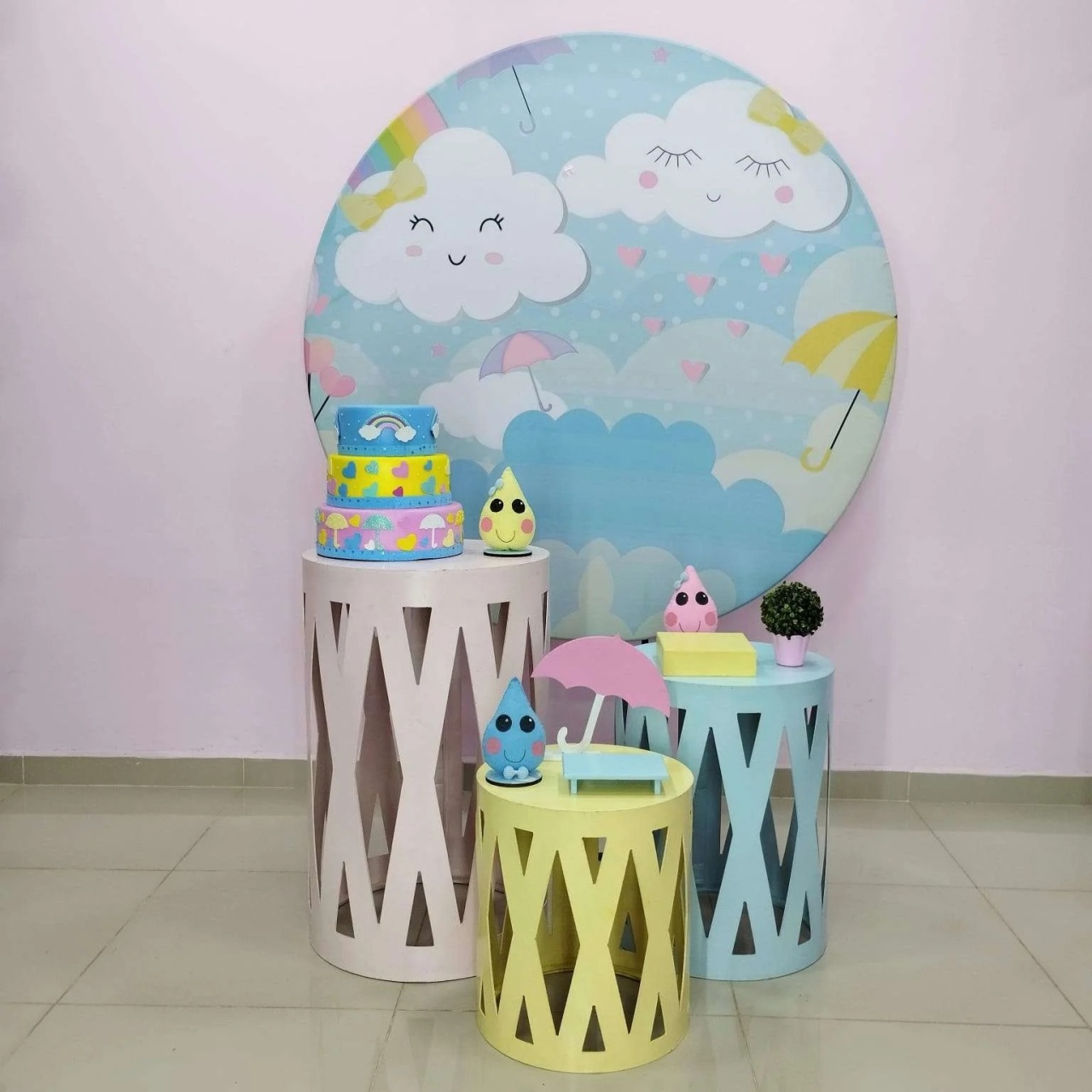 Kit Chuva de Bênção Numero 3 - pampegueemonte