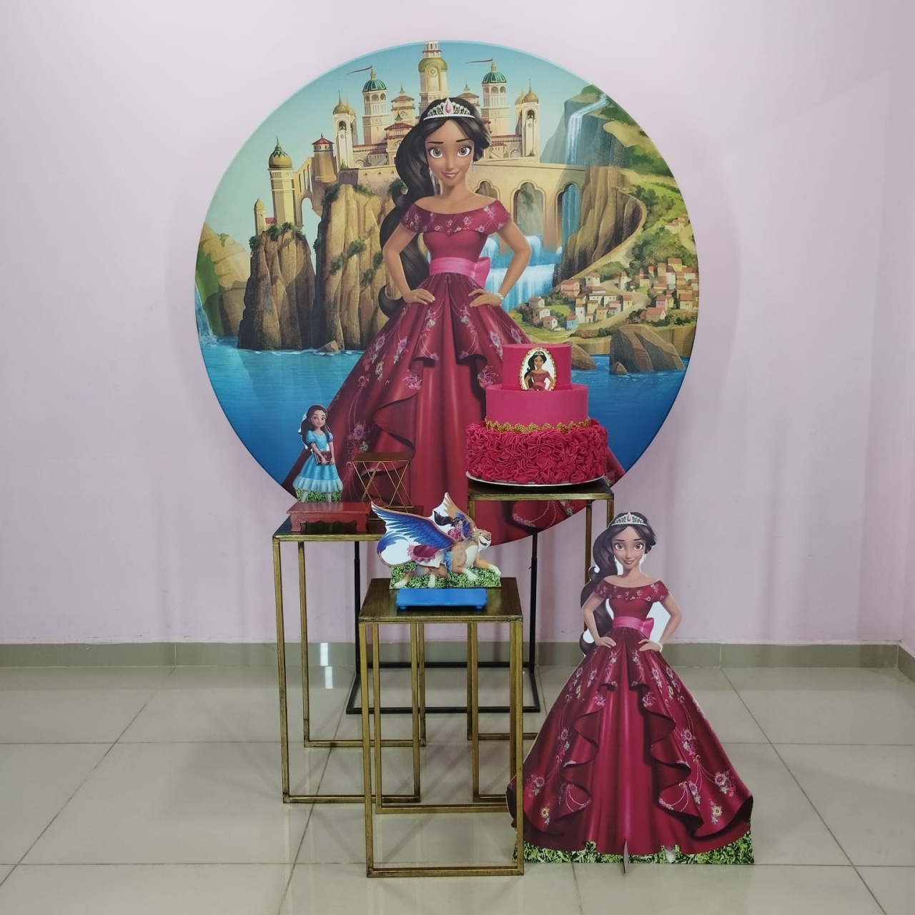 Kit Princesa Elena de Avalor Numero 5 - pampegueemonte