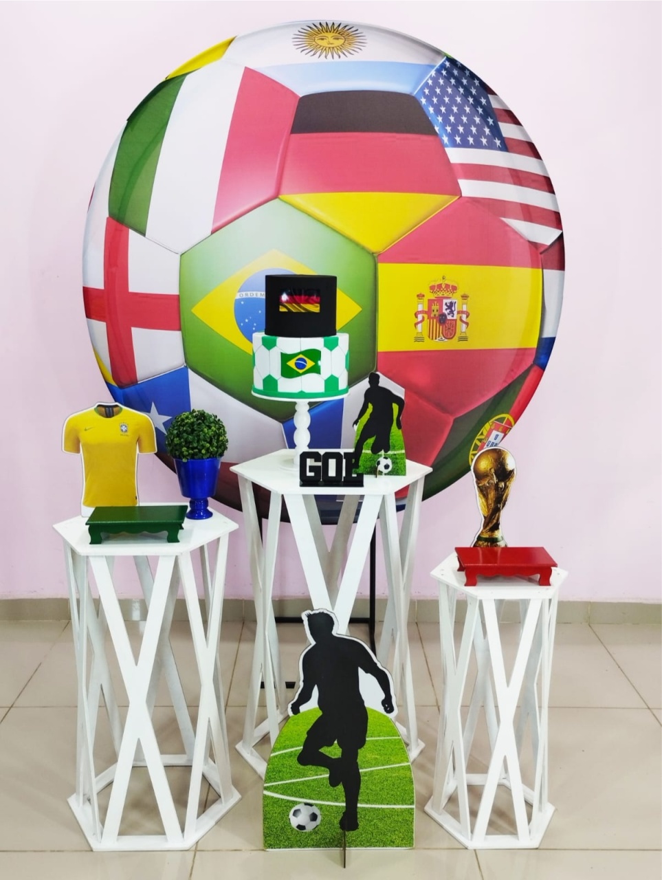 Kit Futebol Copa Numero 9 - pampegueemonte