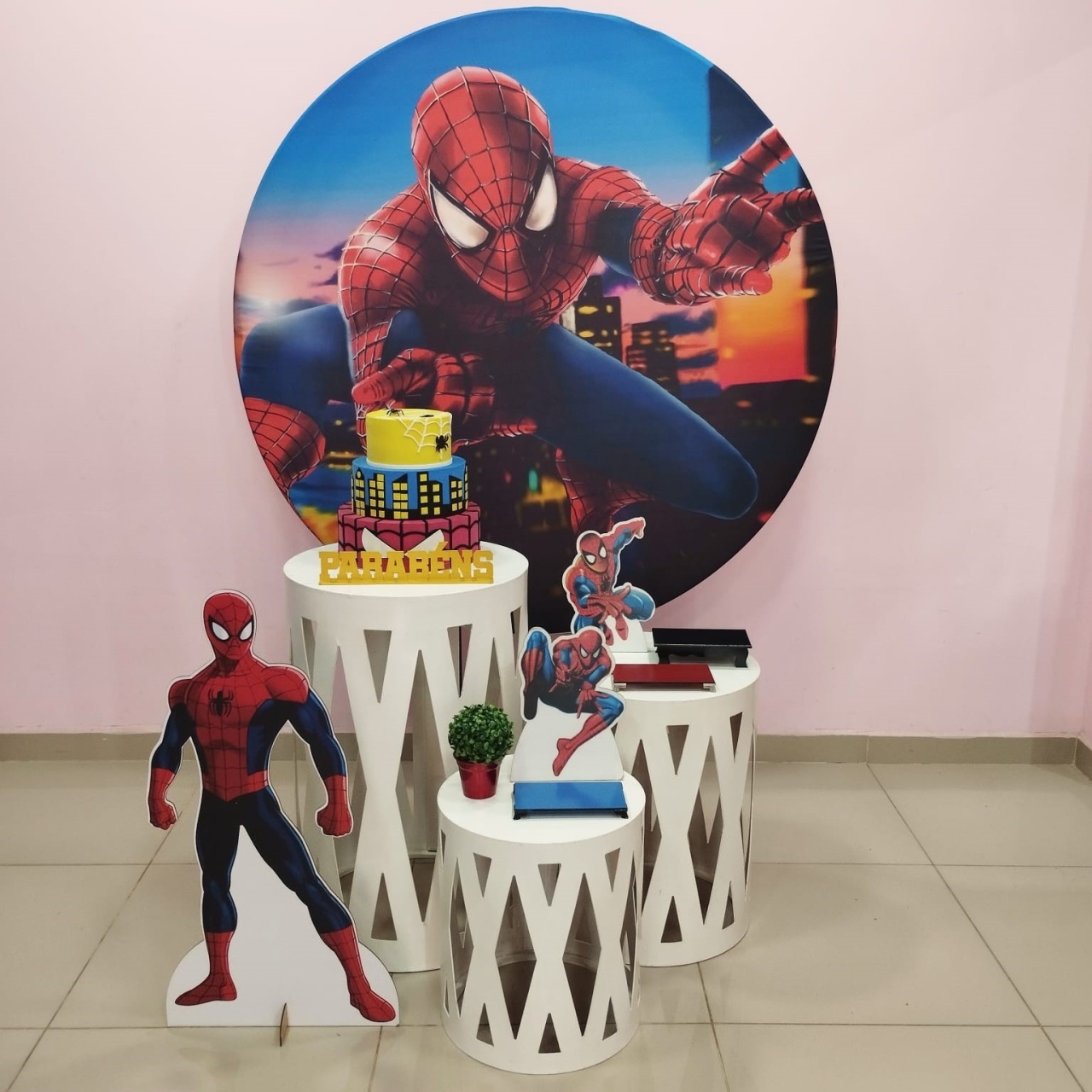 Kit Homem Aranha Numero 6 - pampegueemonte