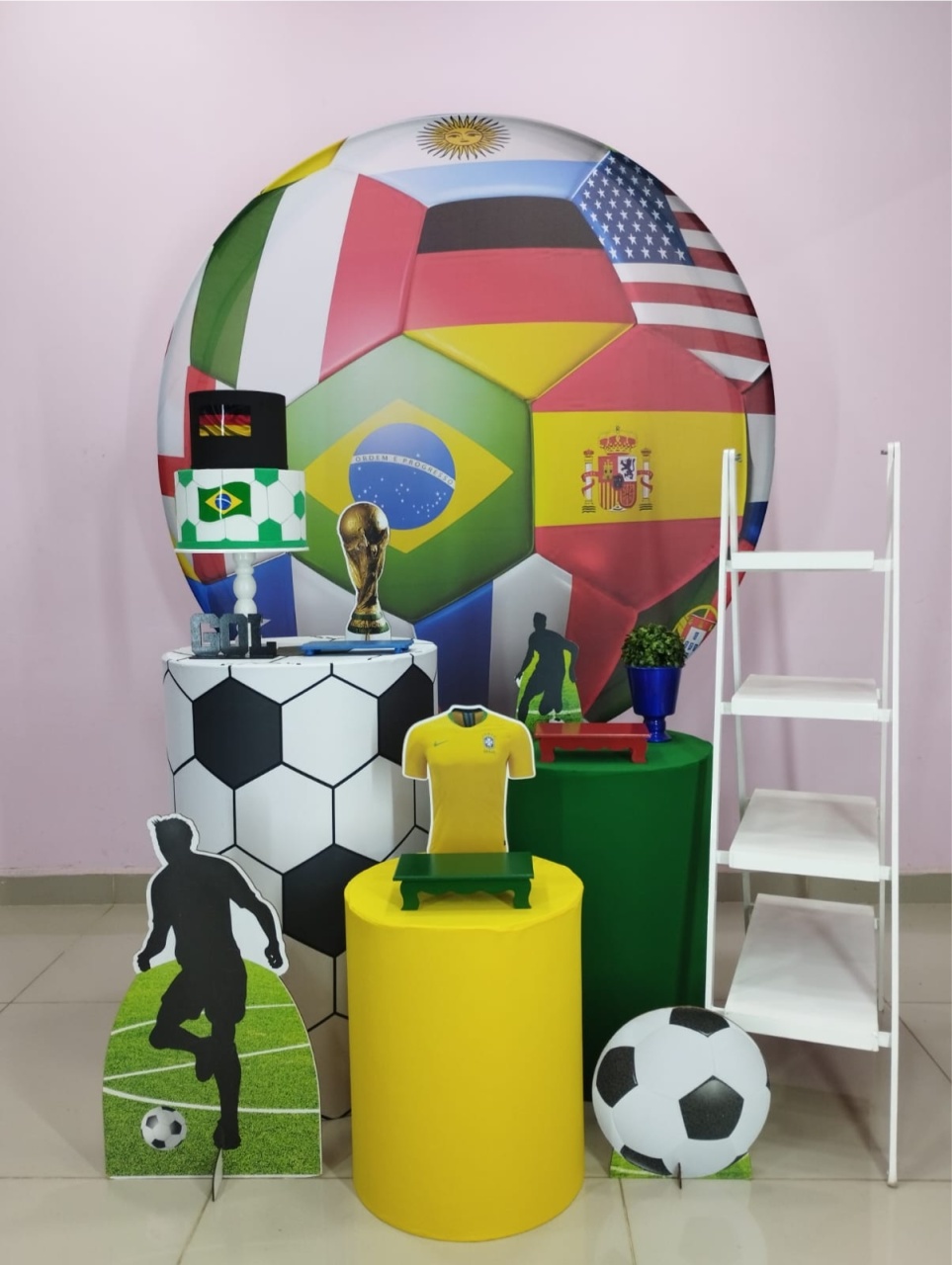 Kit Futebol Copa Numero 1 - pampegueemonte