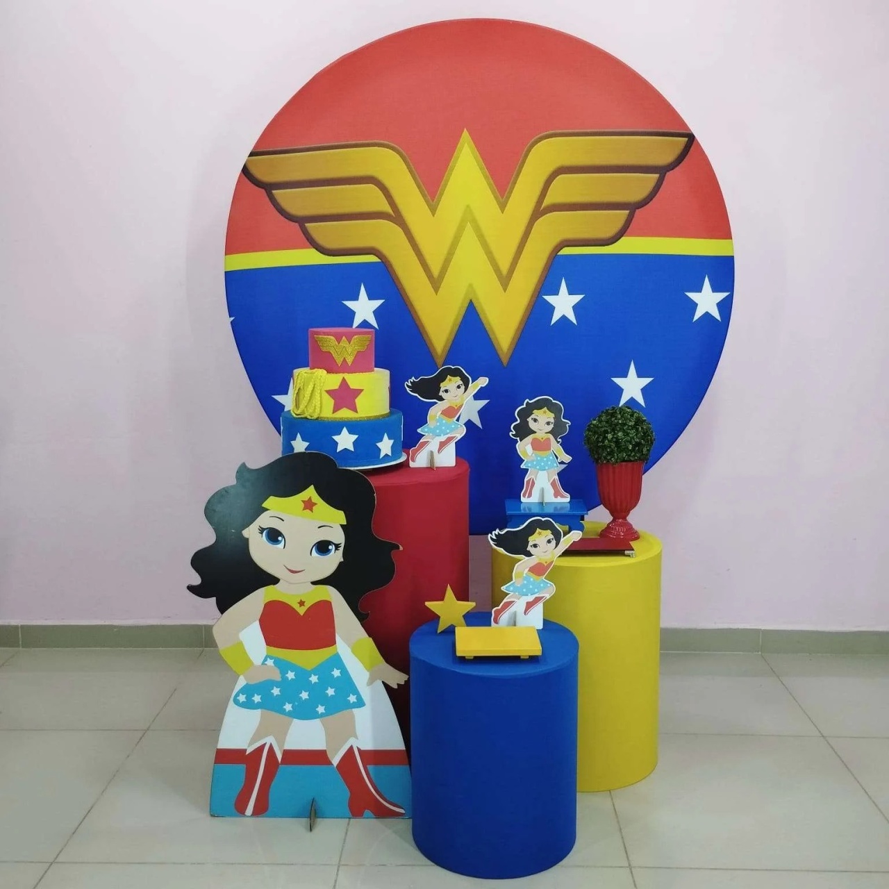 Kit Menina Maravilha Numero 11 - pampegueemonte