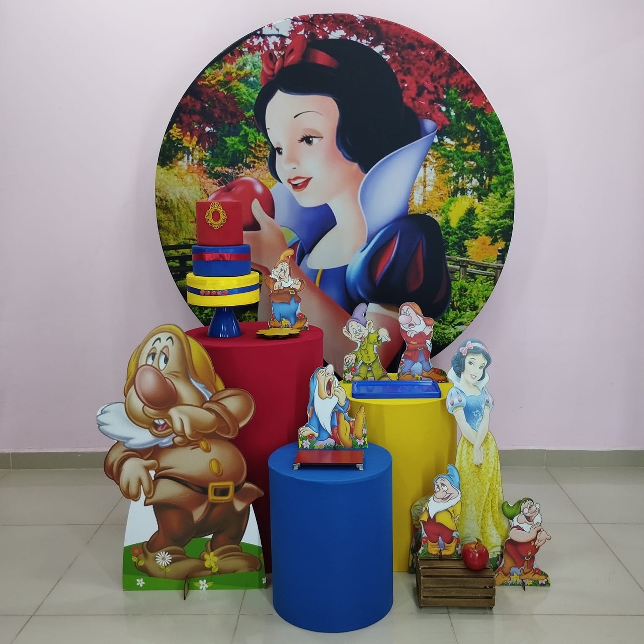 Kit Branca de Neve Numero 7 - pampegueemonte