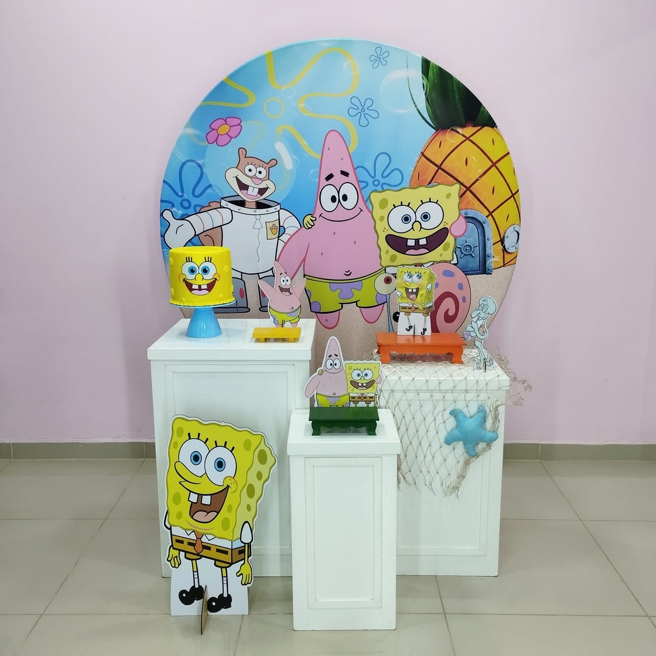 Kit Bob Esponja Numero 8 - pampegueemonte