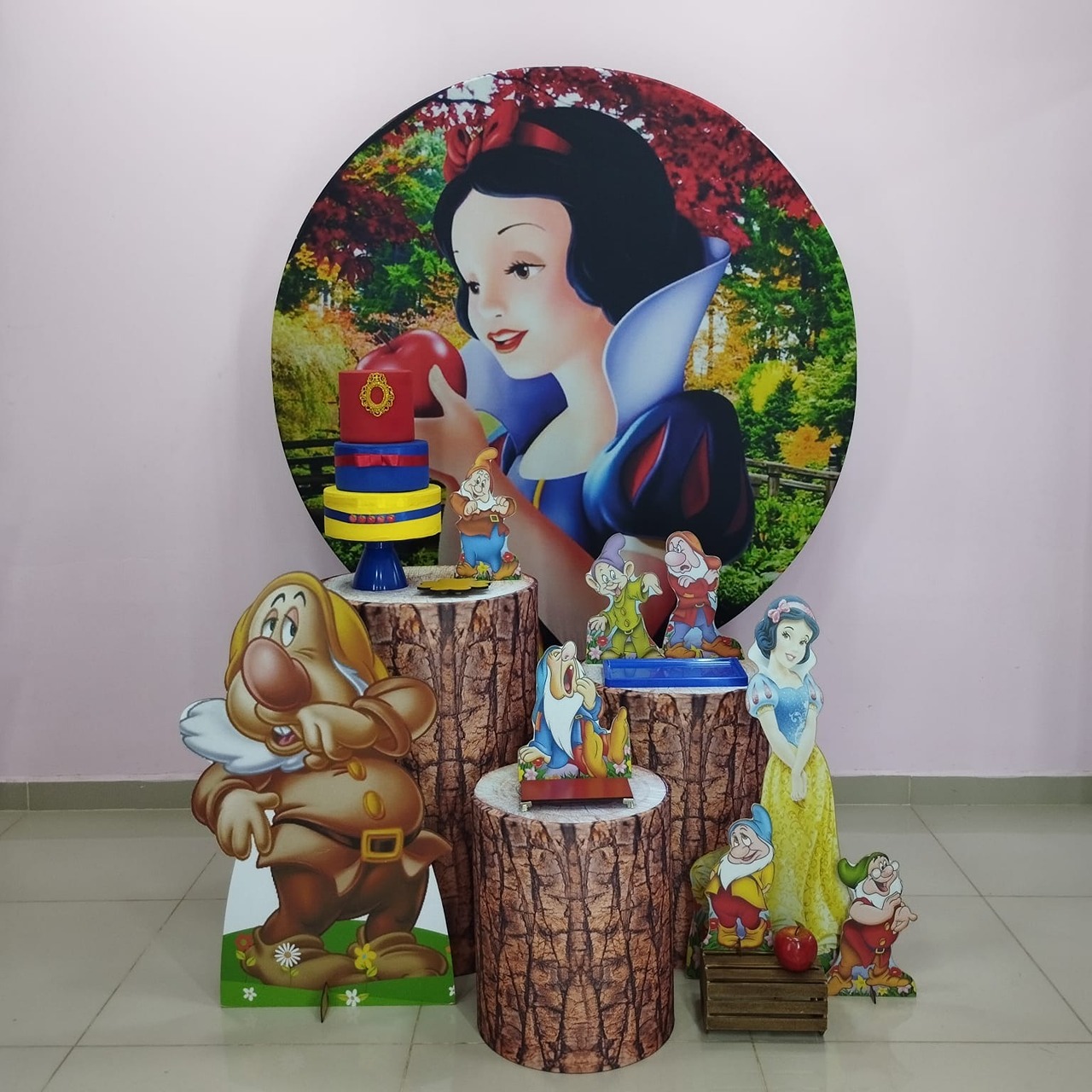 Kit Branca de Neve Numero 6 - pampegueemonte