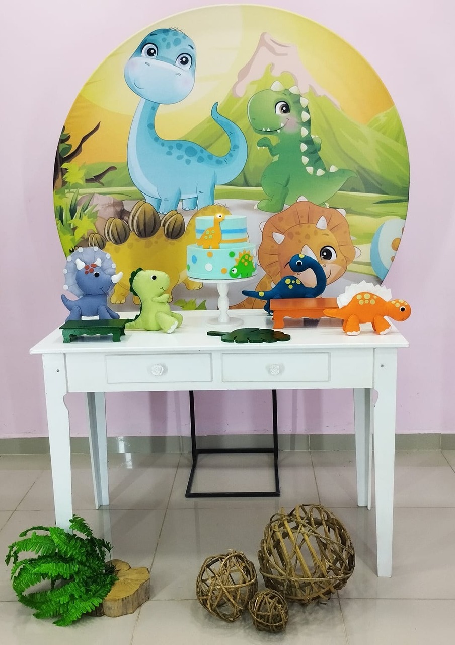 Kit Dinossauro Baby Numero 2 - pampegueemonte