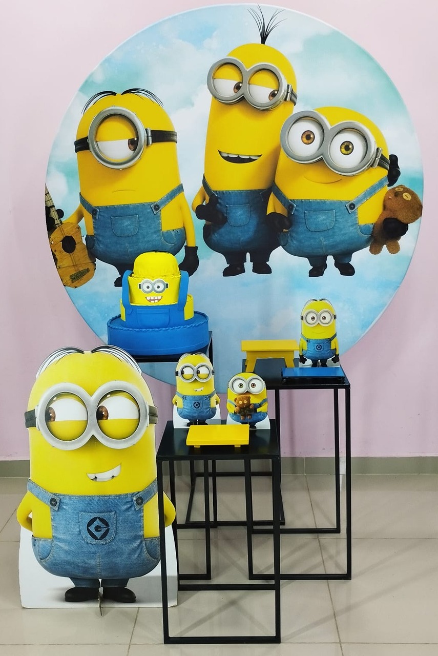 Kit Minions Numero 7 - pampegueemonte