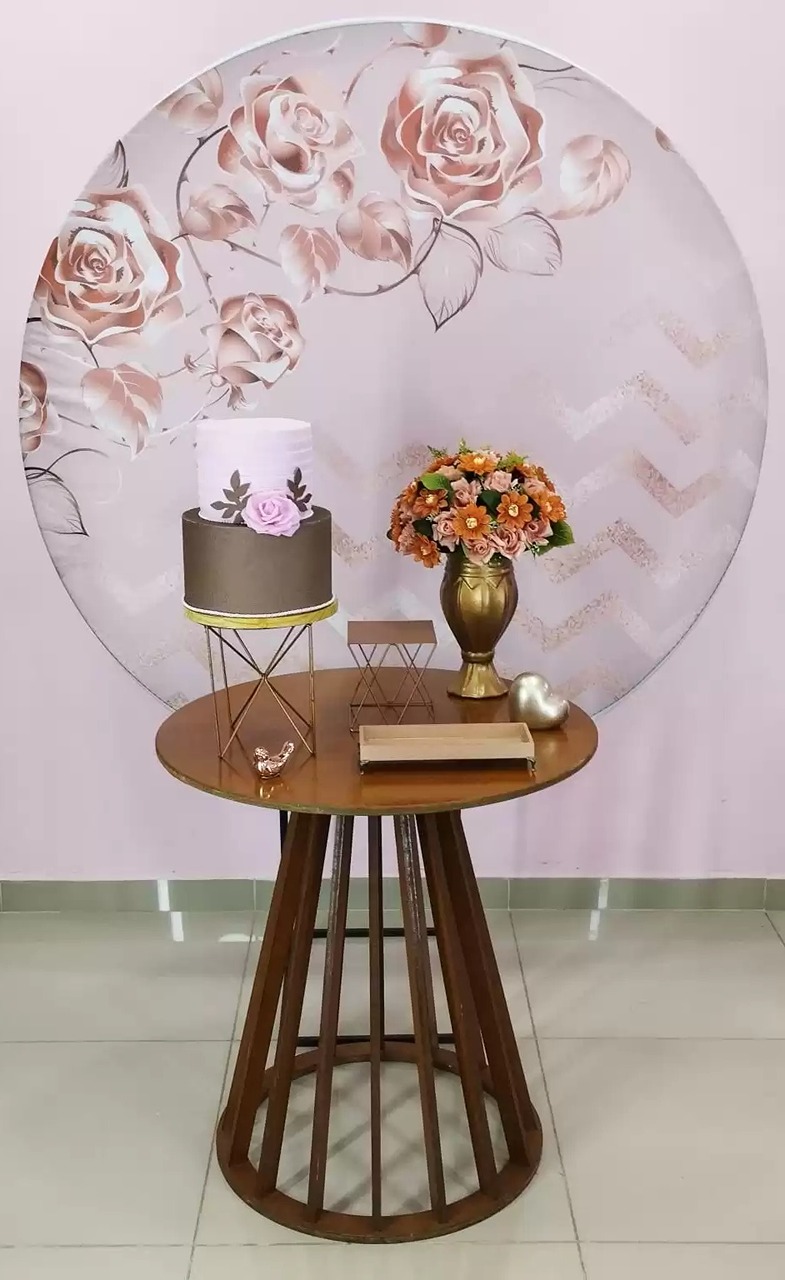 Kit Adulto Rose Floral Numero 2 - pampegueemonte
