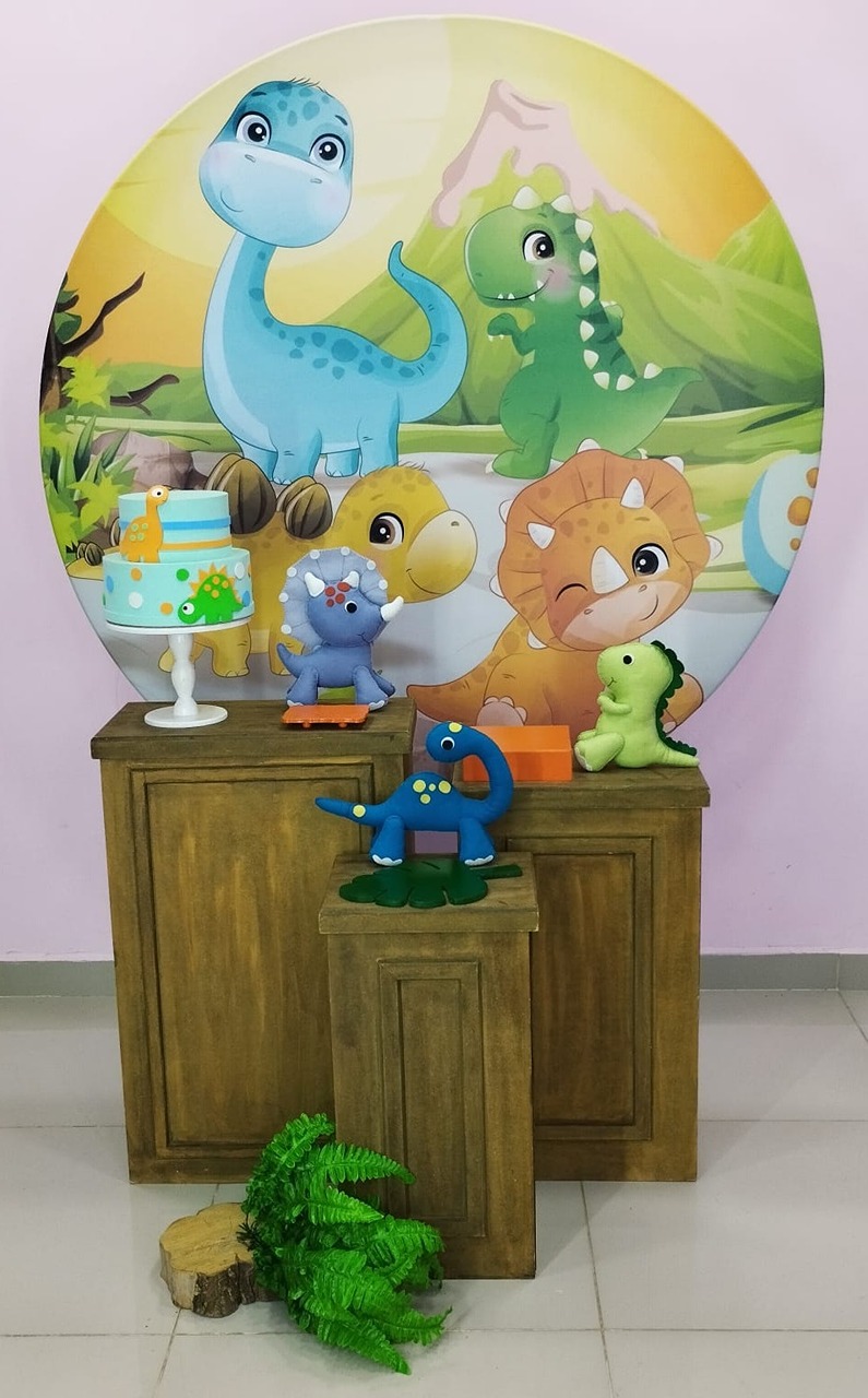Kit Dinossauro Baby Numero 5 - pampegueemonte
