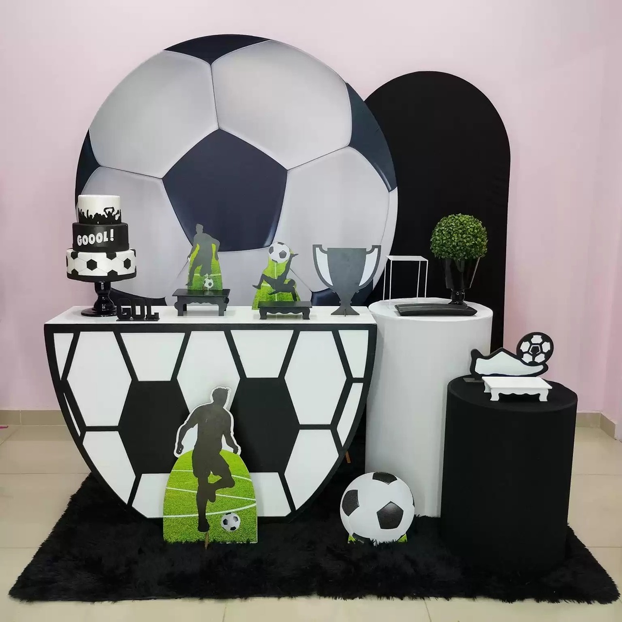 Kit Futebol Branco E Preto Numero 12 - pampegueemonte