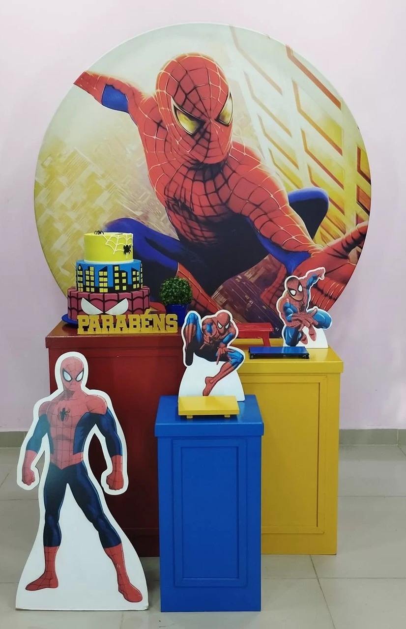 Kit Homem Aranha Numero 9  - pampegueemonte