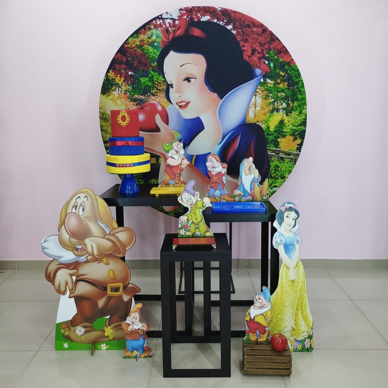 Kit Branca de Neve Numero 1 - pampegueemonte
