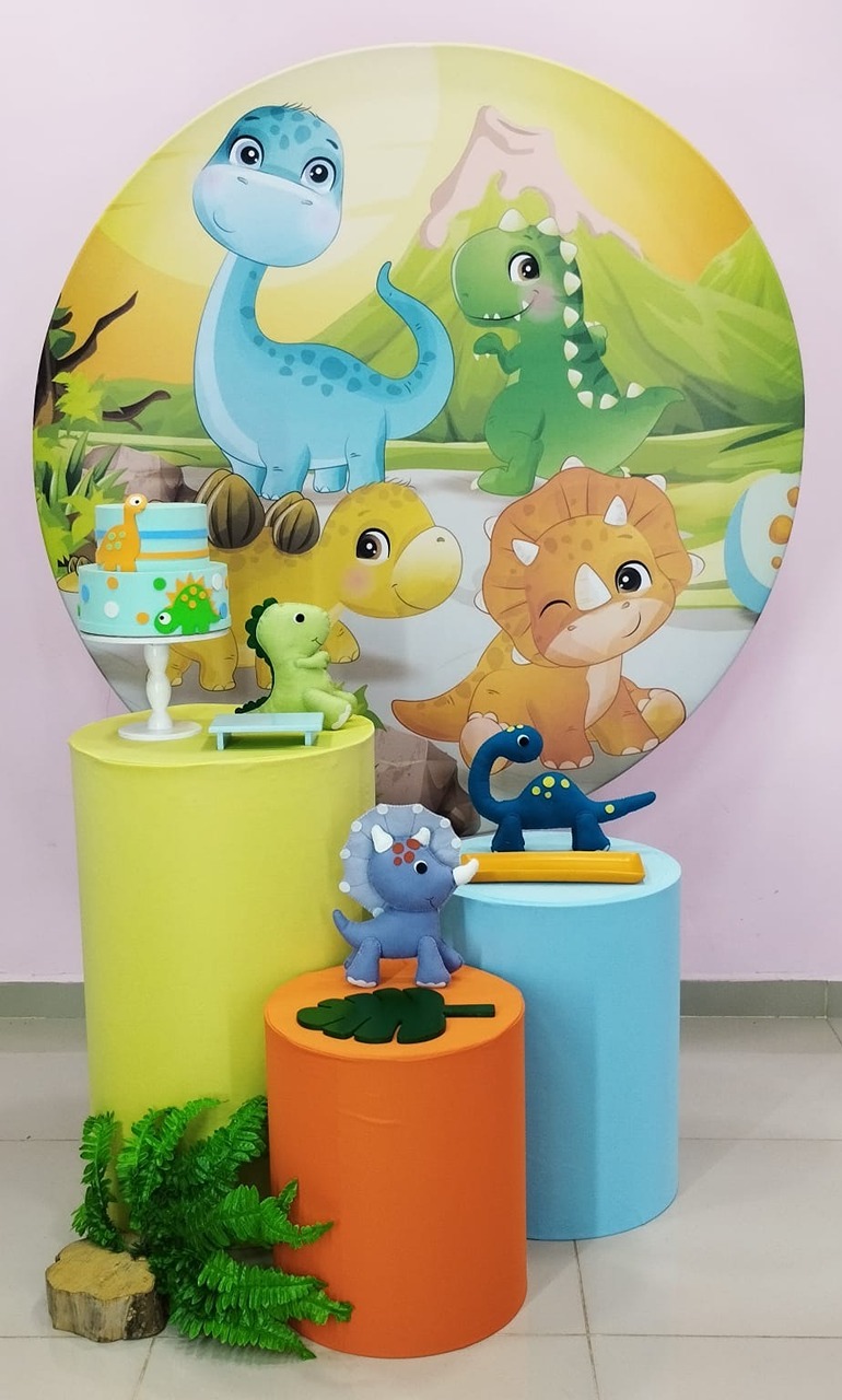 Kit Dinossauro Baby Numero 18 - pampegueemonte