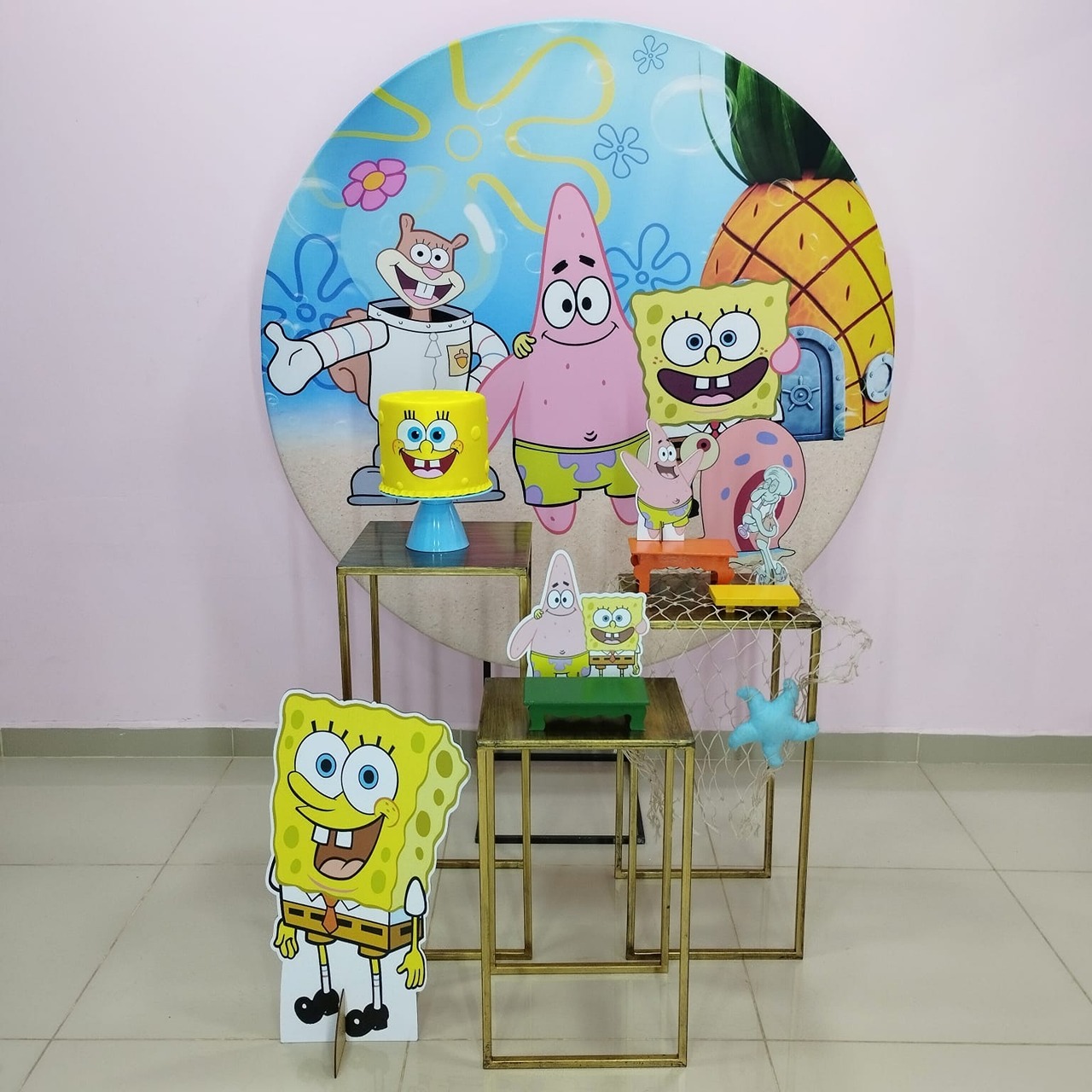 Kit Bob Esponja Numero 7 - pampegueemonte