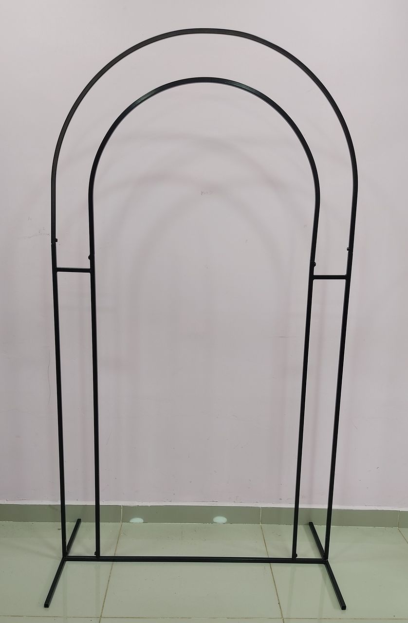 Painel Romano de Ferro Grande Preto  - pampegueemonte