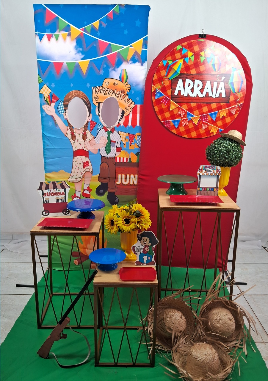 Arraial Painel Romano - gracypeguemonte