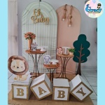 Cha de Bebe Verde 3 - imagem 1