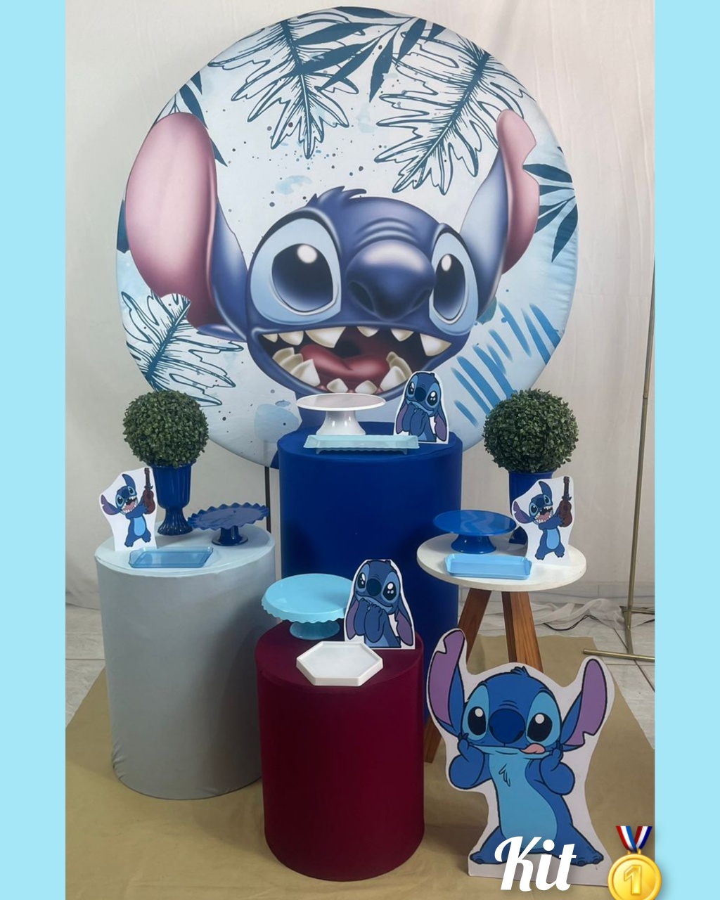Stick Azul 2 Ouro - gracypeguemonte