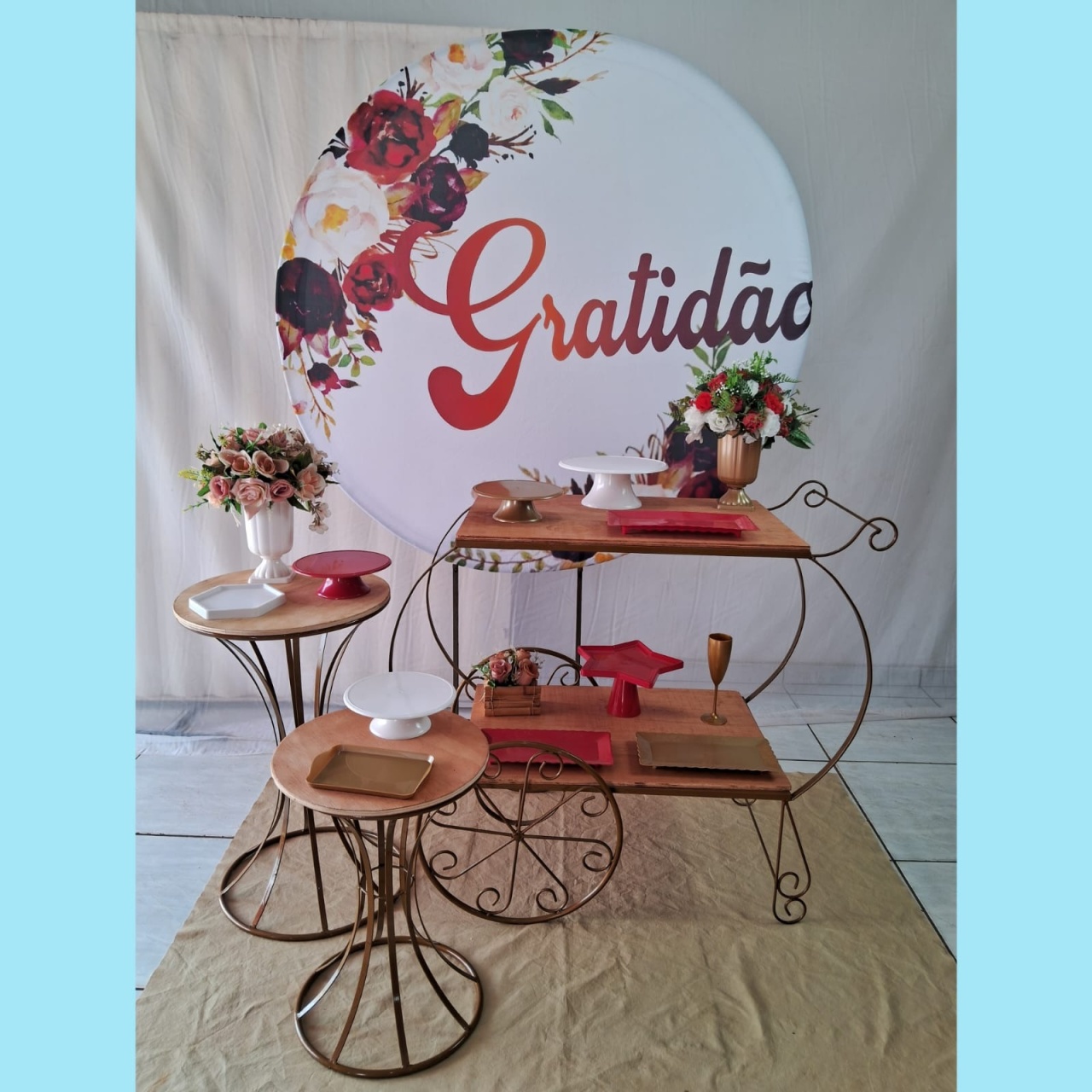 Gratidão Vermelho 2 - gracypeguemonte