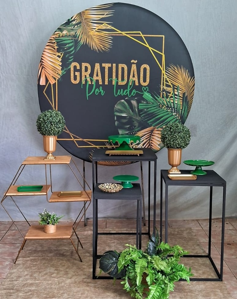 Gratidao/ Preto E Verde 2 - gracypeguemonte