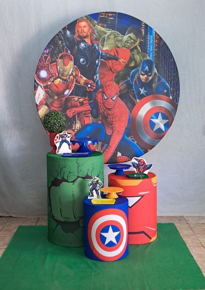 Vingadores Prata - gracypeguemonte