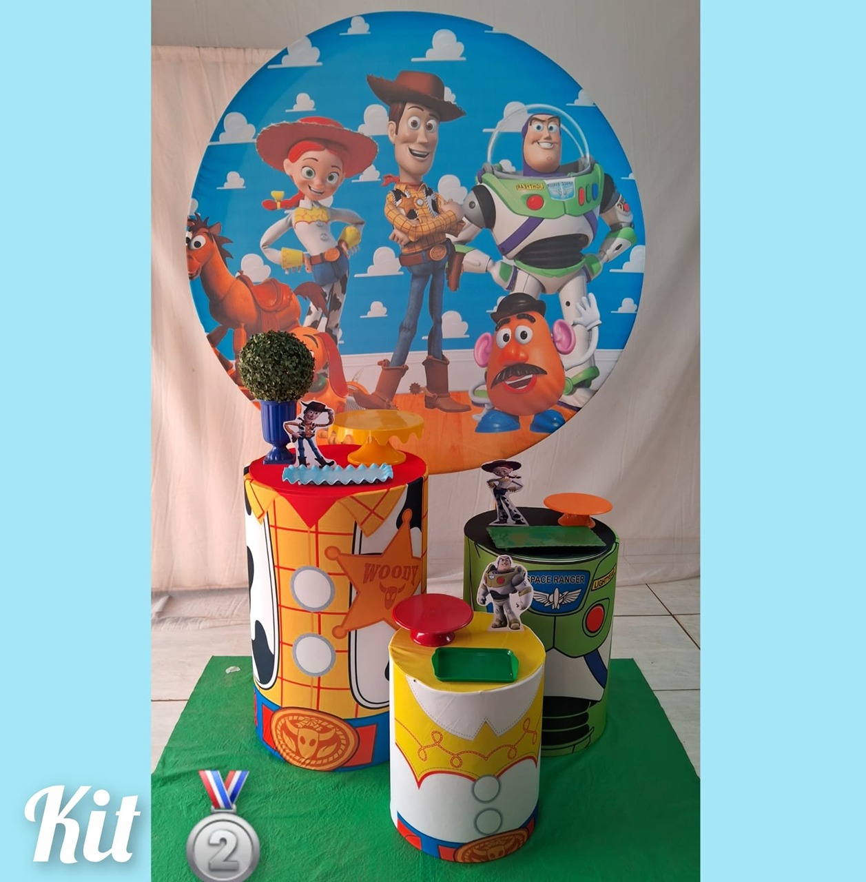 Toy Story  Prata - gracypeguemonte