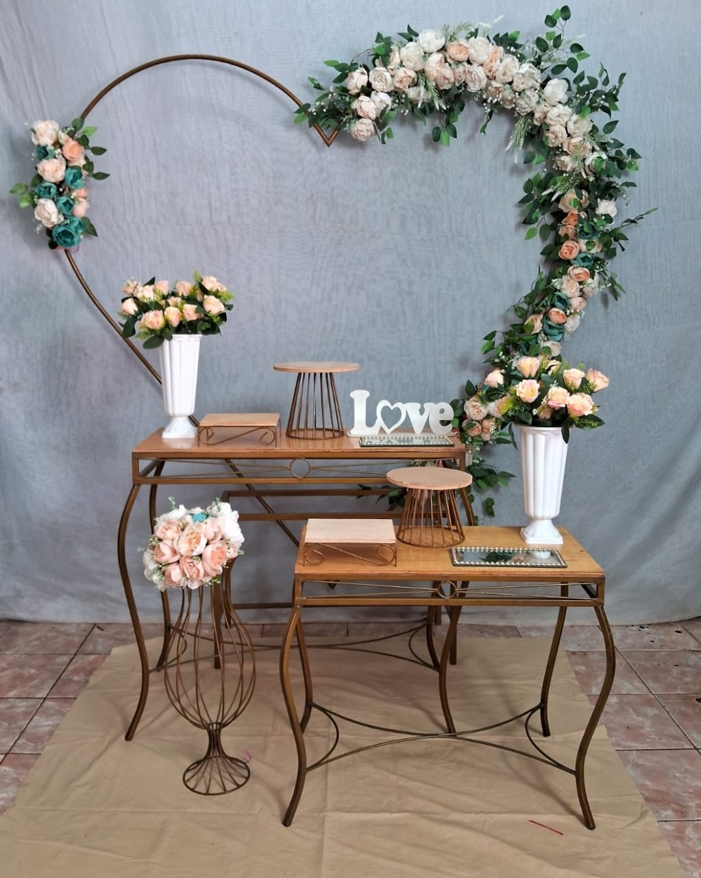 Decoração Coração 3 - gracypeguemonte